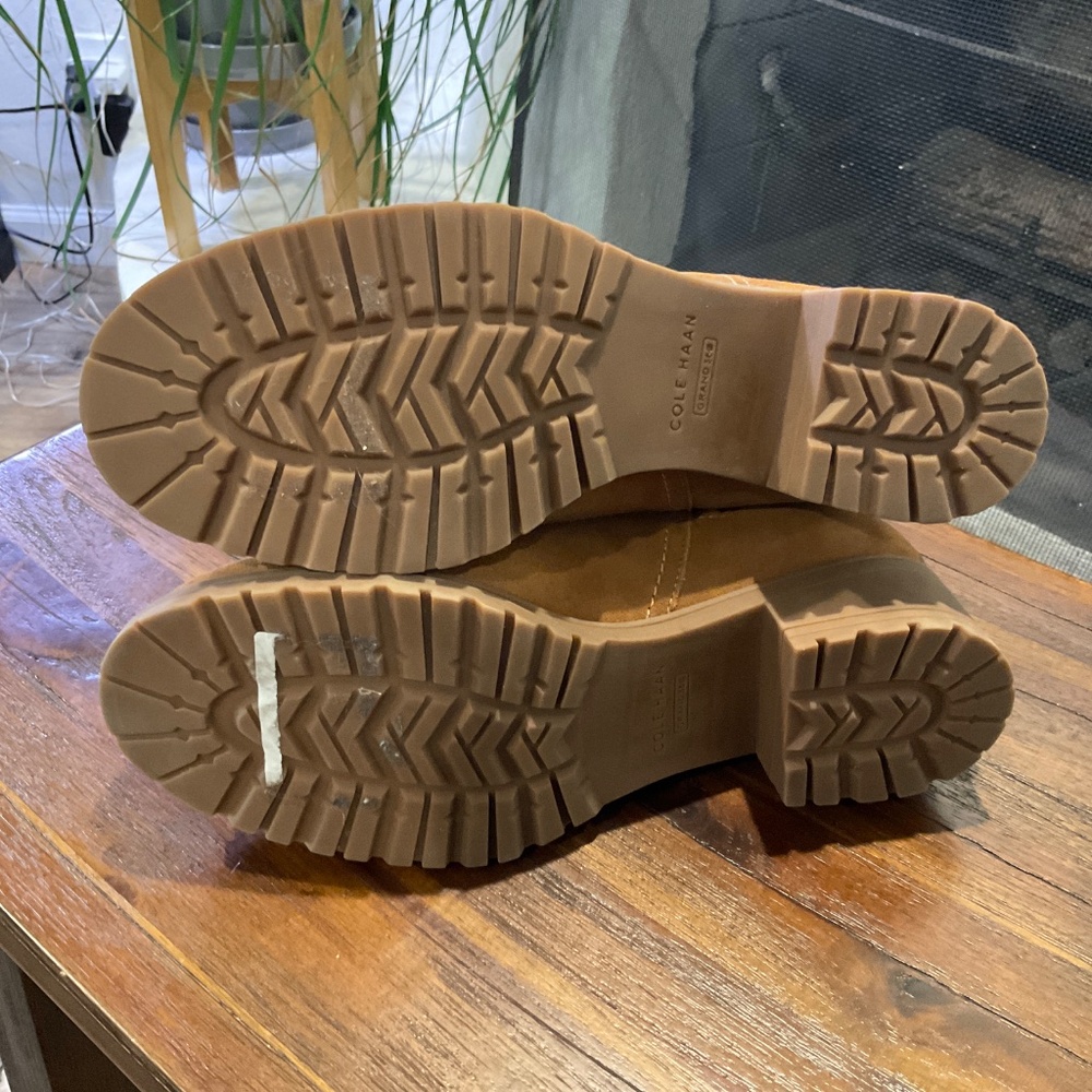 Cole Haan Brown Ankle Boots - Picture 6 of 8